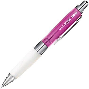 ä¸‰è±é‰›ç­† uni AlphaGel Shaker Mechanical Pencil with Slightly Firm Grip 05mm Chrome Pink M5618GG1PC13