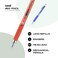 Uni-Ball uniball 207 Mechanical Pencil Starter Kit 07mm HB 2 2 Pack
