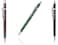 Pentel Value Pack of 3 Sharp Automatic Pencil 05mm Black Burgundy Green Barrels 3 Pack P205 by