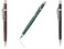 Pentel Value Pack of 3 Sharp Automatic Pencil 05mm Black Burgundy Green Barrels 3 Pack P205 by