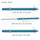 WSD Mechanical PencilDrawing PencilsSketch PencilsMagnetic Control PencilPencil Refills Diameter20mm 2B Blue