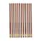 AIT Products AIT Art Wood Pencils Pack of 12 Unsharpened No 2 HB Lead Latex Free Erasers Made in USA to Handle Any Writing Task with Ease