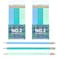 ECOTREE Pencils 2 PreSharpened Pencils for Kids Number 2 Pencil with Erasers for School Writing 24 Count