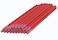 EZPENCILS & ezpencils Red Barrel Hexagon Pencils with Red Eraser and Red Ferrule 36 pkg NonSmudge Eraser 2 HB Lead Unsharpened