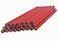 EZPENCILS & ezpencils Red Barrel Hexagon Pencils with Red Eraser and Red Ferrule 36 pkg NonSmudge Eraser 2 HB Lead Unsharpened