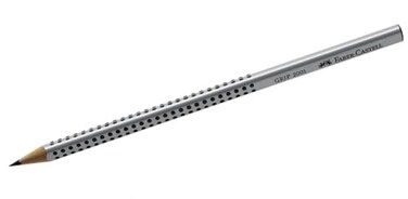 Faber-Castell FaberCastell Blacklead Pencil GRIP 20012B Pack Of 12