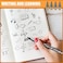 Gersoniel 24 Pcs Infinite Pencil Replaceable Refill Inkless Pencil Replaceable Graphite Nib Graphite Nib Metal Inkless Everlasting Pencils Replacement Head for Writing Drawing Supplies
