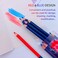 LCPQMZGH 60 Pieces Red and Blue Pencils Erasable Checking Pencils PreSharpened 2 HB for Checking Marking Map Tests Grading