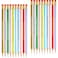 Spakon 20 Pcs Inspirational Pencil Bulk 2 Compliment Pencils with Motivational Saying Cute Fun Back to School Gift for Kids Student TeacherBright ColorCompliment Style