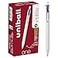 Uni-Ball uniball one Retractable Gel Pens Micro Point 05mm Blue Ink 12 Pack