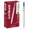 Uni-Ball uniball one Retractable Gel Pens Micro Point 05mm Blue Ink 12 Pack