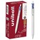 Uni-Ball uniball one Retractable Gel Pens Micro Point 05mm Blue Ink 12 Pack