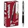 Uni-Ball uniball 207 Retractable Gel Pens Micro Point 05mm Black 12 Pack