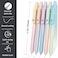 ACEES Gel Pens 5Pcs 07mm Fine Point Black Ink Pens With Smooth WritingOffice Desk AccessoriesQuick Dry Pens For JournalingBallpoint Writing Supplies Gift for Women Men Gradient