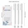 BAYTORY 6Pcs Gel Ink Pens Quick Dry Ink Pen Fine Point Black 05mm Smooth Writing for School Supplies Journaling Notetaking Stationery