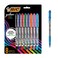 BIC Gelocity Smooth Stic Gel Pen Medium Point 07mm Assorted Colors 8Count Vibrant and Smooth Gel Ink Pens