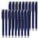 NC Black Gel Ink Rollerball Pens 07mm Gel Pens 2in1 Stylus Pens Medium Point Pen for Office Black Ink 18 PackBlue