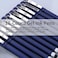 NC Black Gel Ink Rollerball Pens 07mm Gel Pens 2in1 Stylus Pens Medium Point Pen for Office Black Ink 18 PackBlue