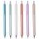 dohobby Gel Pen 6Pcs Plastic 05mm Ballpoint Pen New Gift Black Refill Pen Office