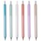 dohobby Gel Pen 6Pcs Plastic 05mm Ballpoint Pen New Gift Black Refill Pen Office
