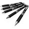 ENERGEL Energel BL80 Retractable Liquid Gel Ink Rollerball Pen 10mm Black Pack of 5