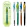 EpenGo cute Pastel Ballpoint Pens Fine Point Smooth Writing Pens 05mm Black Gel Ink pen QuickDry Retractable with Silicone Grip 4 Pcs Morandi Colors for Office School Supplies Journaling Men