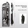 EpenGo Smooth Writing Pens Fine Point 05mm Black Ink Gel Pen Retractable Click Design with Ergonomic Soft Grip Cushion 5 Pcs for Office School Supplies 4Pack