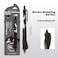 EpenGo Smooth Writing Pens Fine Point 05mm Black Ink Gel Pen Retractable Click Design with Ergonomic Soft Grip Cushion 5 Pcs for Office School Supplies 4Pack