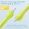 EpenGo Smooth Writing Pens Fine Point 05mm Black Ink Gel Pen Retractable Click Design with Ergonomic Soft Grip Cushion 5 Pcs for Office School Supplies 4Pack