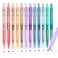 Four Candies 12Pack 05mm Quick Dry Retractable Gel Pen Set Cute Transparent Fine Point Multicolor Note Taking Aesthetic lnk Pens Comfort Grip 12 Ink Colors Drawing Writing School Office Home