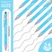 Geyee 24 Pcs Shower Pens Ballpoint Pens with Stylus Tip Black Ink Retractable Gel Ink Pen for Shower Favors DecorsBlueBoy
