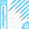 Geyee 24 Pcs Shower Pens Ballpoint Pens with Stylus Tip Black Ink Retractable Gel Ink Pen for Shower Favors DecorsBlueBoy