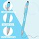 Geyee 24 Pcs Shower Pens Ballpoint Pens with Stylus Tip Black Ink Retractable Gel Ink Pen for Shower Favors DecorsBlueBoy