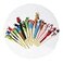 Smartprints Homeorganizer Tech Wood Cartoon Pens Ballpoint Gel Ink Writing Pen Office School Students Pen Zoo Animals Collection Great Affordable Gift For Kids and Adults Squirrel