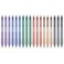 Linbsunne Gel Pens Black Ink Pens for Office 05mm Fine Point Pens Smooth Writing Retractable Work Pen 18count