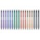 Linbsunne Gel Pens Black Ink Pens for Office 05mm Fine Point Pens Smooth Writing Retractable Work Pen 18count