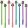 Maydahui 28 PCS Owl Shaped Rollerball Pens Cute Kawaii Animal Pen Novelty Bird Writing Pen Black Gel Ink Desk Decor Accessories for School Office