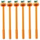 Maydahui 30 PCS Halloween Pen Funny Pumpkin Shape Rollerball Pen Cute Kawaii Pens Novelty Pen Black Gel Ink for Party Office School Halloween