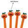 Maydahui 30 PCS Halloween Pen Funny Pumpkin Shape Rollerball Pen Cute Kawaii Pens Novelty Pen Black Gel Ink for Party Office School Halloween
