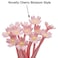 Maydahui 35 PCS Cherry Blossom Gel Pen Romantic Flower Pen Soft Silicone Black Ink for Girls Party School Students