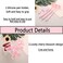 MIAO YUAN 20PCS Romantic Black Gel Ink Pens Smooth Writing Dreamy Cherry Blossom Design Recyclable