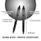 mingtron Mingtron 30 Pack Black Fine Point Gel Pens No Smudge Retractable 05MM Black Ink