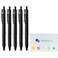 monoc Zebra Sarasa R 05mm Retractable Gel Ink Pen Black Ink 5 set JJ29R1BK1 Sticky NoteJapan Import