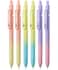 Mr. Pen Mr Pen Retractable Gel Pens 6 Pack Gradient Color Barrels Black Gel Pens Fast Dry Fine Point 05mm Retractable Cute Pens Gel Ink Pens Aesthetic Pens for Journaling
