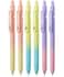 Mr. Pen Mr Pen Retractable Gel Pens 6 Pack Gradient Color Barrels Black Gel Pens Fast Dry Fine Point 05mm Retractable Cute Pens Gel Ink Pens Aesthetic Pens for Journaling