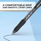 Paper Mate Gel Pen Profile Retractable Pen 07mm Red 12 Count