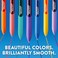 Paper Mate InkJoy Gel Pens Retro Accent Colors Medium Point 07mm Retractable 4 Count