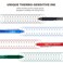 ParKoo Retractable Erasable Gel Pens Clicker Fine Point 07 mm No Need for White Out 6 Black6 Blue Ink for Completing Sudoku and Crossword Puzzles