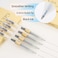 PenMont Retractable Gel Rollerball Pens Japanese Style Smooth Writing Comfortable Grip 05mm Fine Point Black Gel Ink For Journaling Writing Pens 12Count Pack