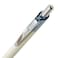 Pentel EnerGel Clena Retractable Liquid Gel Pen Micro Fine Point 03mm Needle Tip Black Ink Sax Blue Body BLN73LSA